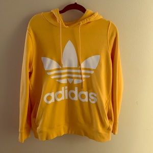 Adidas Originals Trefoil hoodie Yellow